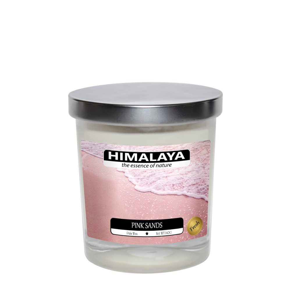 Nến thơm Himalaya hương hỗn hợp Pink sands (140g)