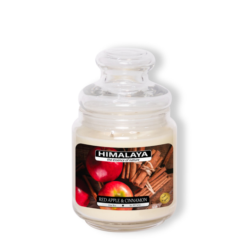 Nến thơm Himalaya hương hỗn hợp Red Apple & Cinnamon (2 bấc)