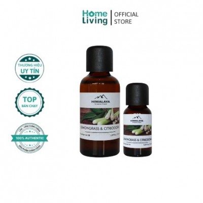 Tinh dầu Himalaya hương thiên nhiên Lemongrass & Citriodora