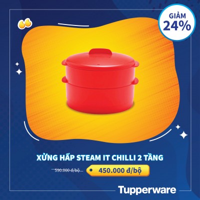 XỬNG HẤP 2 TẦNG STEAM IT