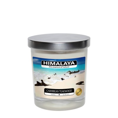 Nến thơm Himalaya hương hỗn hợp Caribbean Teakwood (140g)