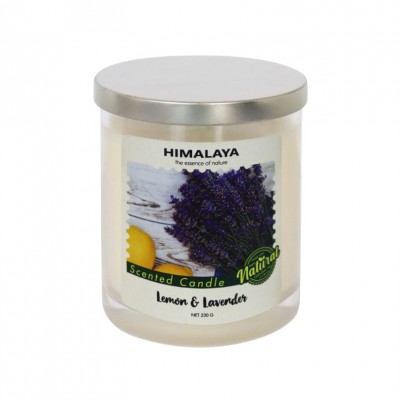 Nến thơm Himalaya hương thiên nhiên Lemon & Lavender (230g)
