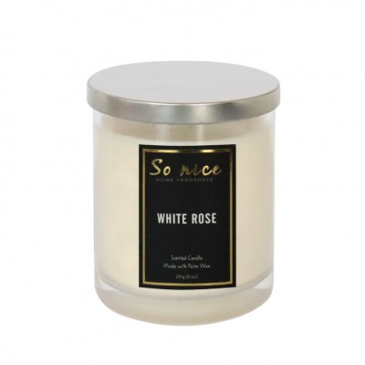 Nến thơm So Nice White Rose - 1 Bấc (230g)