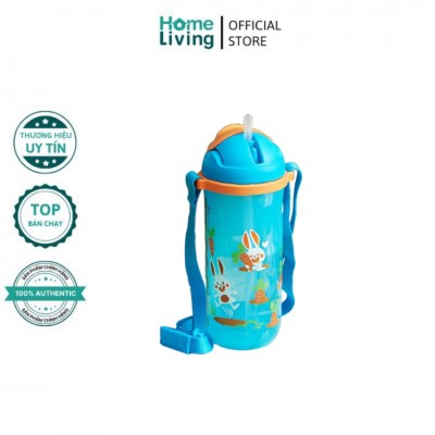 Bình Có Ống Hút TUPPERWARE Eco Kid Tumbler With Straw 500ML