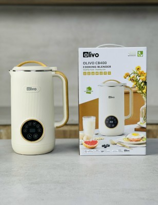 Máy Làm Sữa Hạt OLIVO CB400 Nhỏ Gọn Tiện Mang Theo – Đa Chức Năng – Cao Cấp